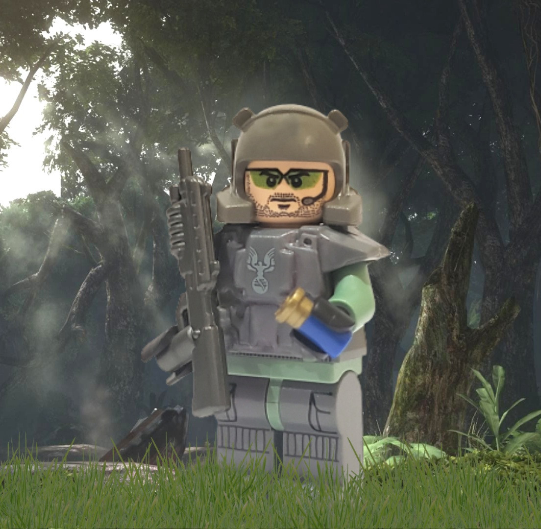 Halo marine by Dr Xbox Live Blockheads