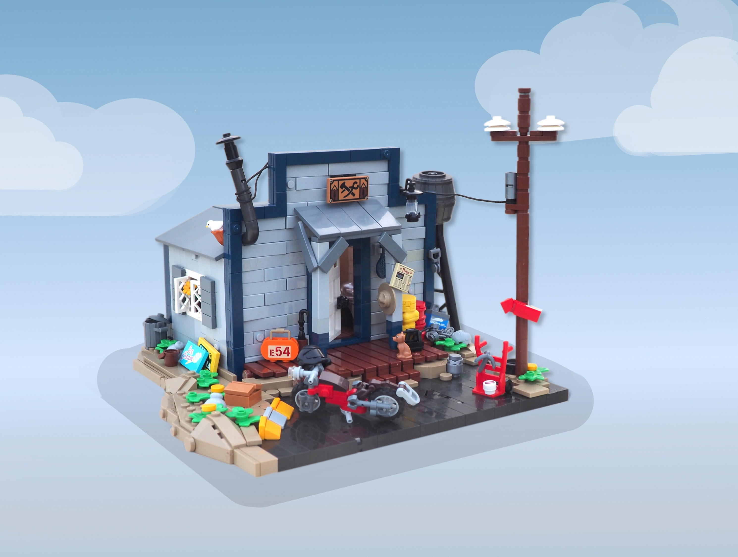 Vermont Hardware Store by Geneva Durand Blockheads